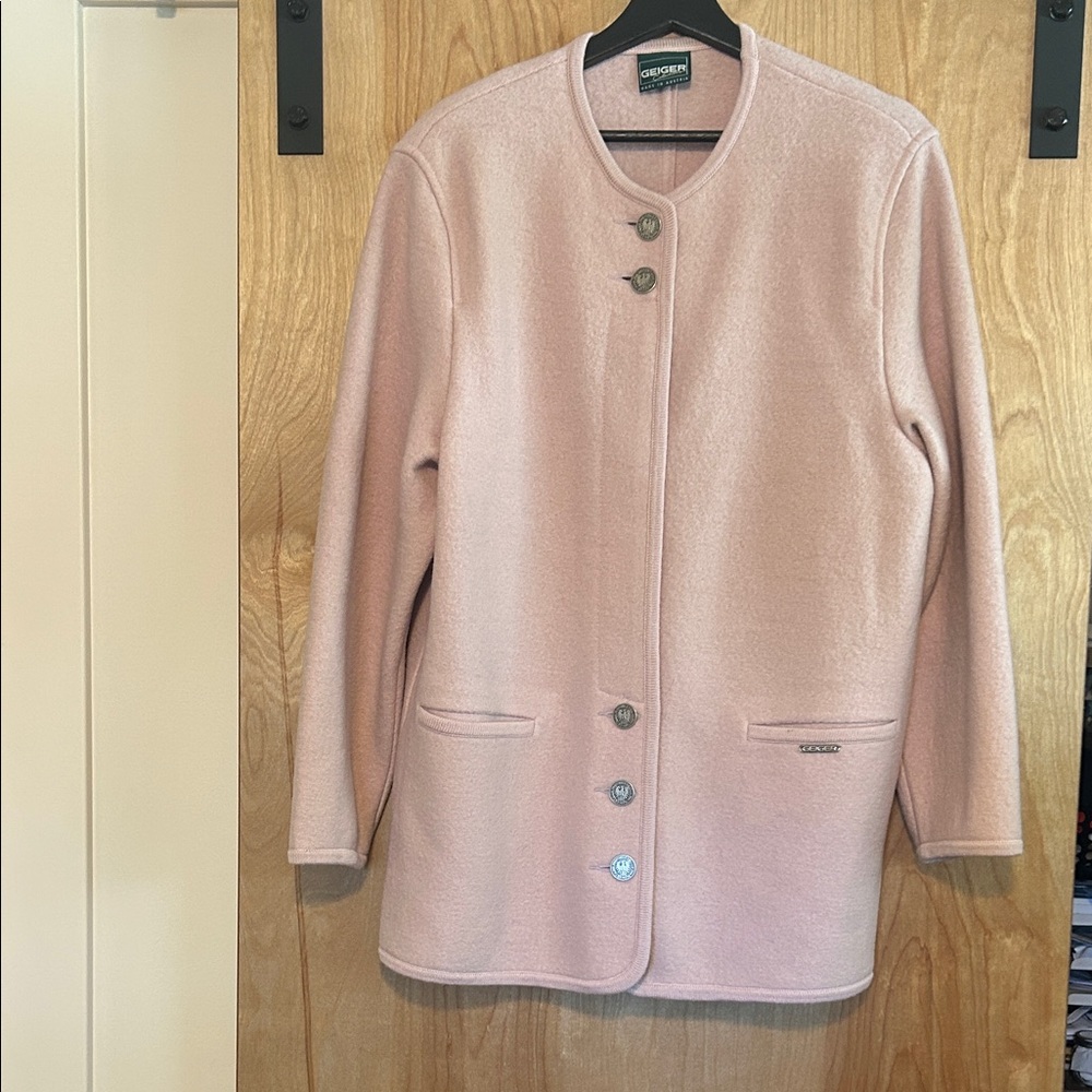 Geiger of Austria Pink Women's Wool Jacket